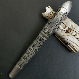 St Penpps Fuliwen Huge Size Füllfederhalter Ägypten Mars Messing Ink Pen Medium # 6 NIb Konverter Filler Schreibwaren Büro Schulbedarf Schreiben