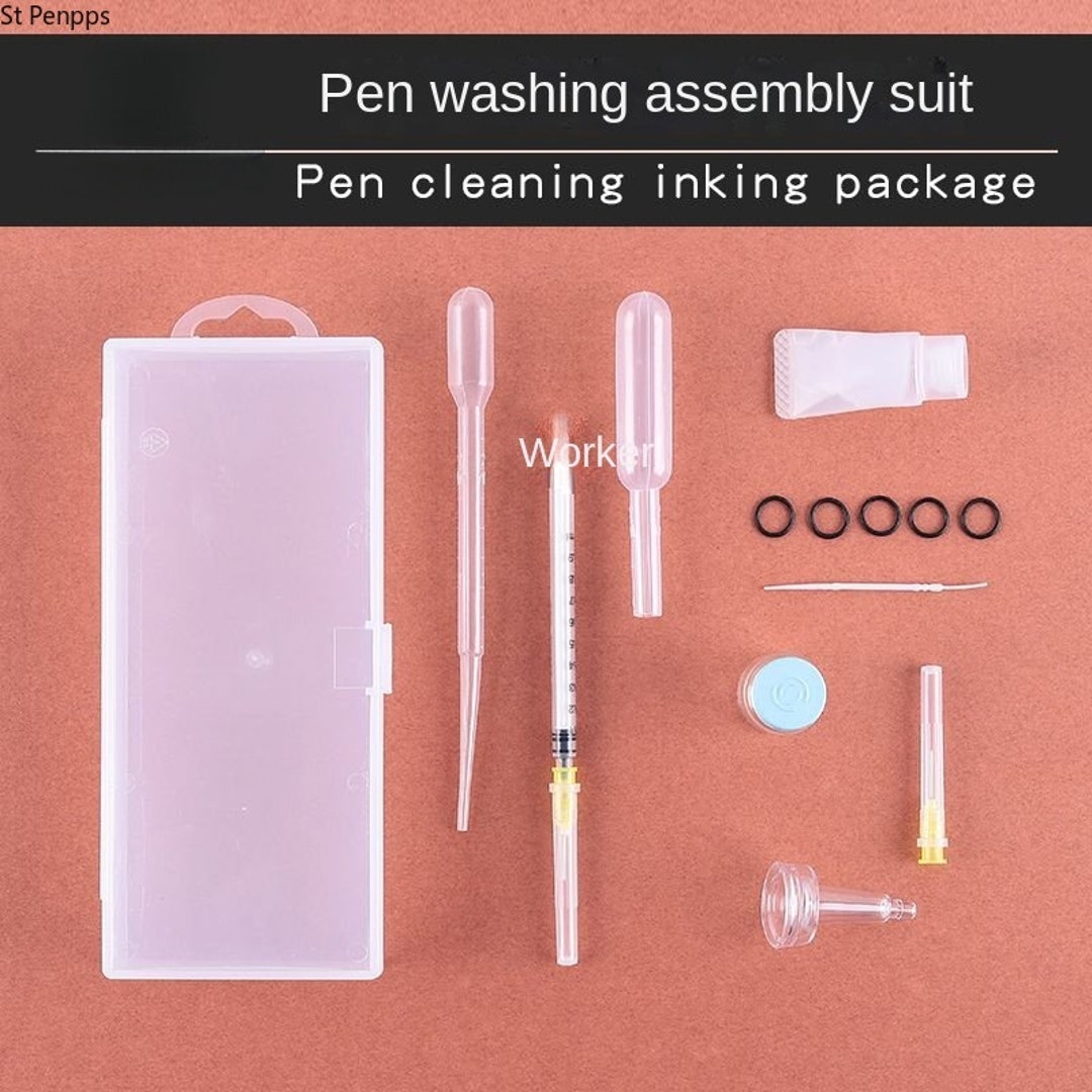 St Penpps Fountain Pen DIY Wash Pen Ink Filling Set, Color Ink Color Matching, Dilution Ink Tool