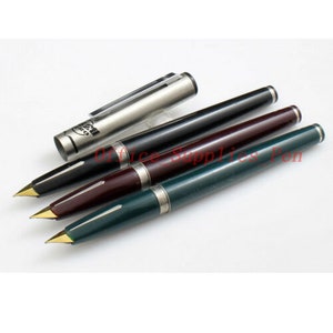 St Penpps 3Pcs/One Set(Red/Black/Green) Old Stock  240 Aerometric Fountain Pen 1993S Stock