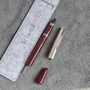 永盛 601A 真空万年筆: F/M/筆チューブラーペン先