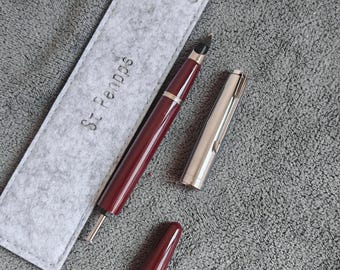 Yongsheng 601A Vacumatic Fountain Pen: F/M/Fude Tubular Nib