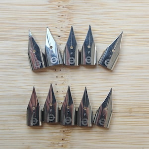 10 stks St Penpps Vulpenpunten EF/F/Fude Maat Voor Lamy Safari Yongsheng 3008 Inkt Pen briefpapier Kantoor schrijven