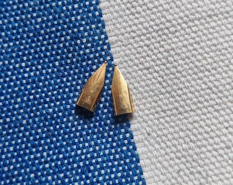 2Pcs 24KGP Fountain Pen M Nibs For Lamy Safari/Yongsheng 3008