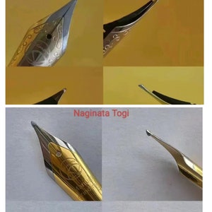 St Penpps 1Pcs Lemon #6 Size 35mm Fountain Pen Architect Nib Naginata togi Nib Optional