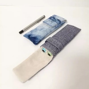 St Penpps Retro Pen Bag 2 Slots Pióro wieczne Ochronne Etui Minimalistyczny Styl Etniczny Przechowywanie Artykułów Papierniczych Ręcznie Robiona Torba Na Pióra