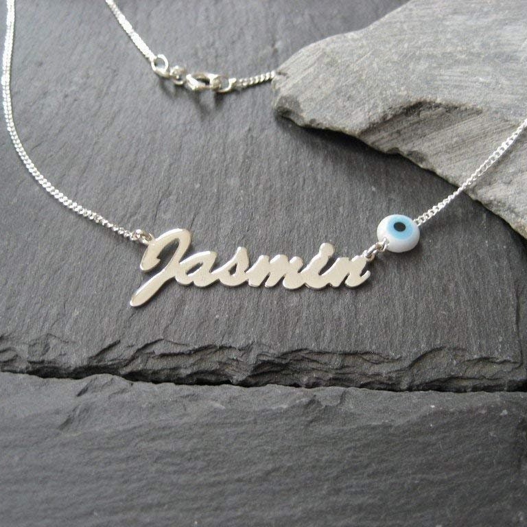 Name Chain With Wish Name in 925 Silver 