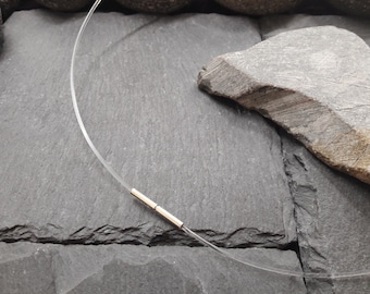 1 mm Nylonkette - wahlweise mit Edelstahl- oder 925er Silber-Bajonettverschluss, Nylon ca. Ø 1,0 mm, Länge wählbar (NYL-1)