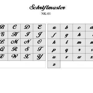 Namenskette mit Wunschname in 925er Silber, Buchstaben & Länge wählbar NK-01 Bild 4