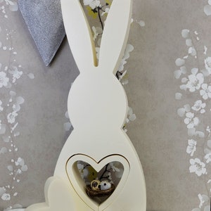 X-Concrete Casting mould &quot;bunny with Heart&quot; 30 cm