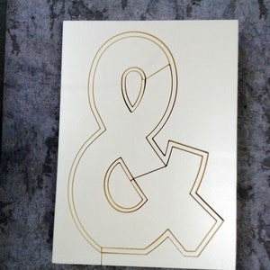 X-Fold Concrete Casting Mould & Signs 35 x 24 cm