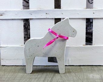X-Concrete Casting Mould Dala horse 16 x 15 cm