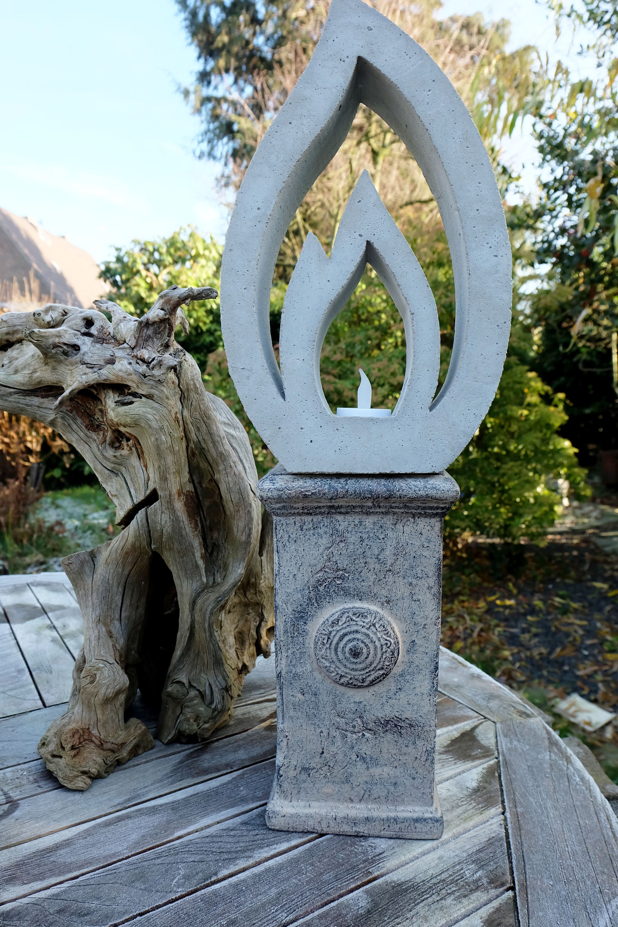 SvitMolds Moule 2D En Forme De Tête D'animaux Pour Décoration De Jardin En Béton (D88