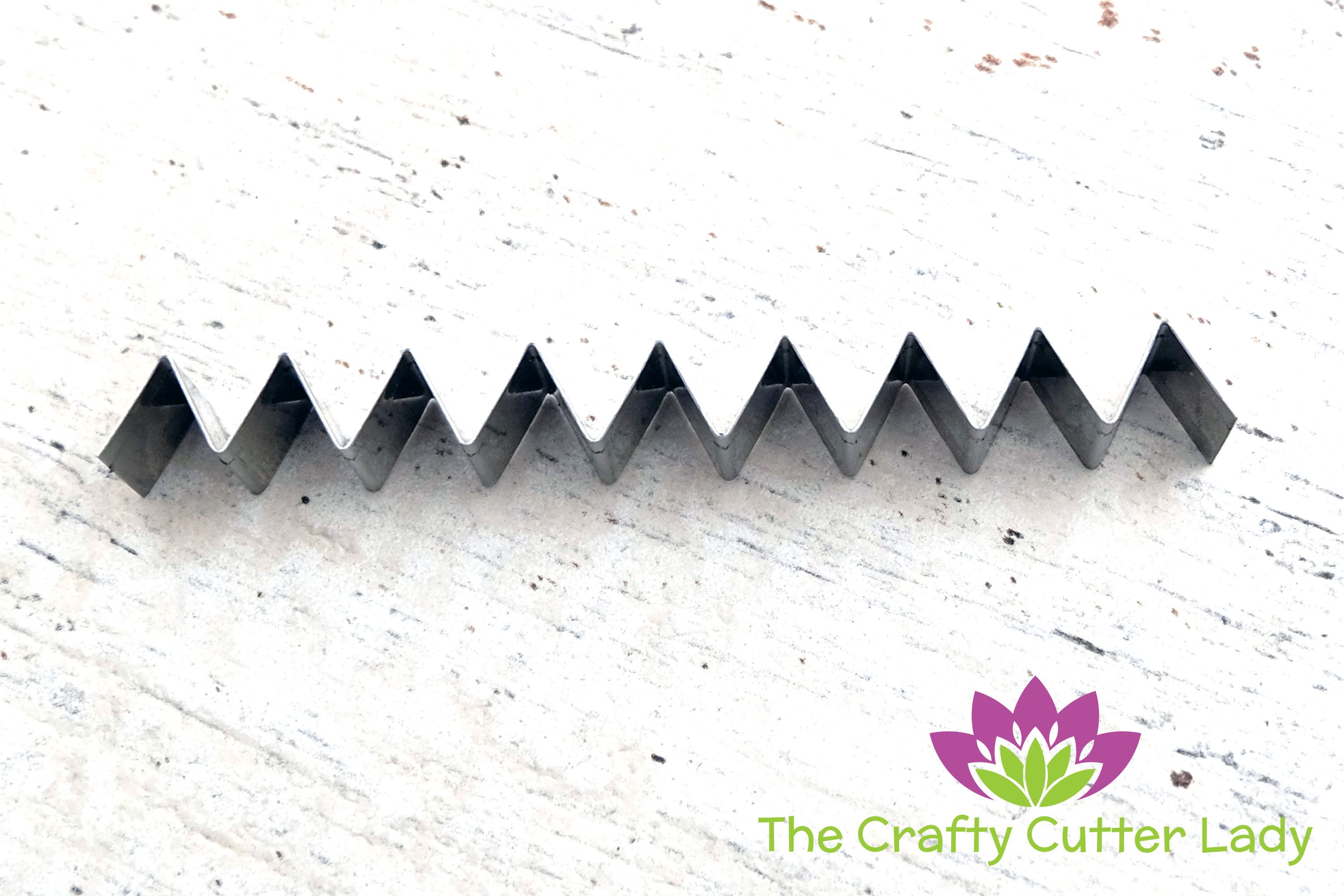 Metal Clay Cutters Zig Zag Small Multi Use Cutter for Retro Etsy