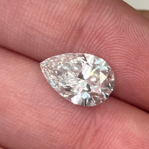 3.01 Carat Pear Shape Lab Grown Loose Diamond CVD | 3CT Pear Cut - G color - VVS2 clarity - Loose Lab Grown Diamond CVD | IGI Certified