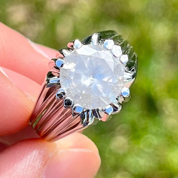 Mens Platinum Rings Etsy