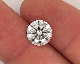 3.05CT G/VS1 Lab Grown Diamond CVD Loose, IGI Certified 3 Carat Round Cut Lab Created Loose Diamond CVD | G color, VS1 Clarity