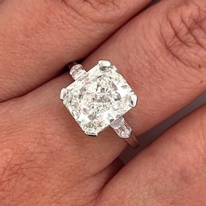 Anello Uomo Mignolo 3 Carati Diamante Creato In Laboratorio, Oro Giallo 14K Placcato, Taglio Tondo – Disponibile Varie Misure