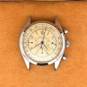 1958 Rolex Oyster Chronograph Watch Ref. 6234 Rolex Pre-Daytona Chronograph Vintage Watch 36MM Manual Wind in Steel Pre-Daytona Rolex image 2