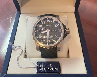 【希少】CORUM Clipper Club 腕時計 CORUM Clipper Club Ladies Watch 18k Gold Black Stainless