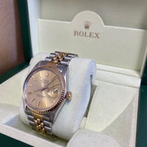 Two Tone Rolex DateJust With Jubilee Band, DateJust Rolex With Rolex Box and Papers, Rolex Ladies DateJust, Rolex Two Tone with Gold Dial