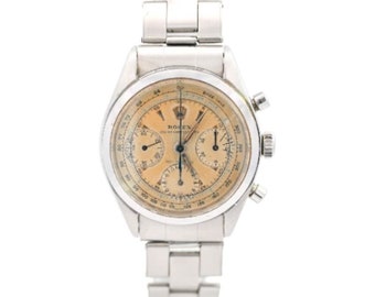 1958 Rolex Oyster Chronograph Watch Ref. 6234 | Rolex Pre-Daytona Chronograph Vintage Watch 36MM Manual Wind in Steel | Pre-Daytona Rolex