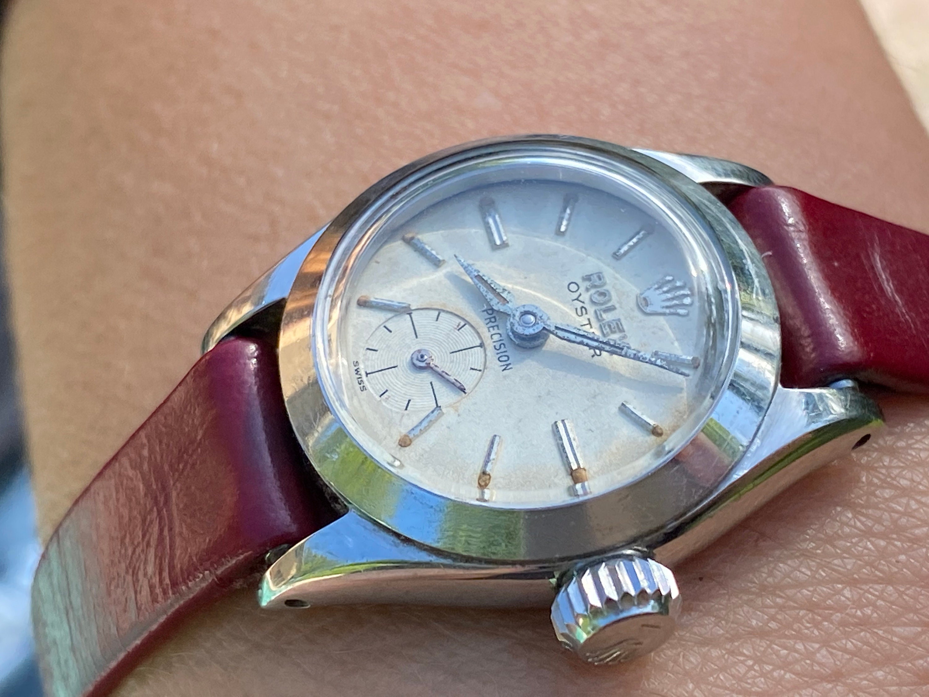 1950's Rolex Oyster Speedking Precision, Vintage Stainless