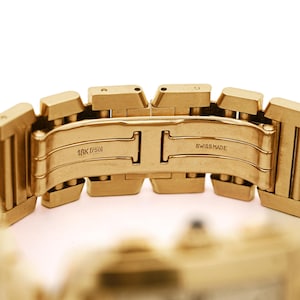 Cartier Tank Française 1830 Chronograph 18k Gold Watch