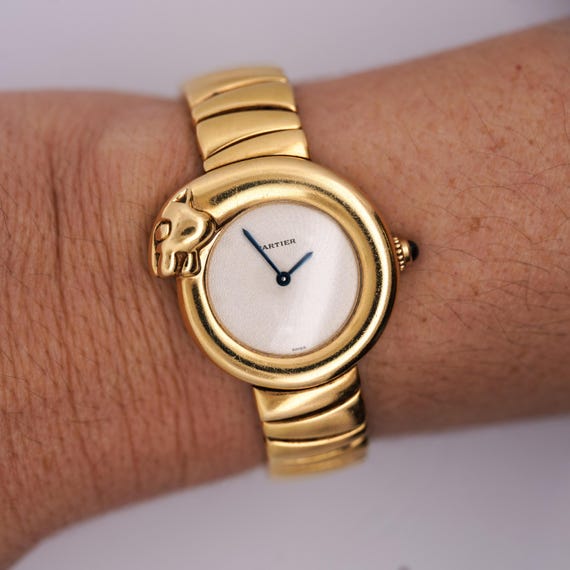 Cartier 1925 Quartz Watch 18K Gold Ref. 2325 28mm Case  display picture 1