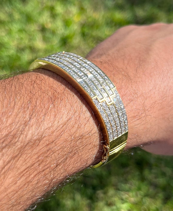 Celestial Diamond Encrusted Chain Bracelet – Meira T Boutique