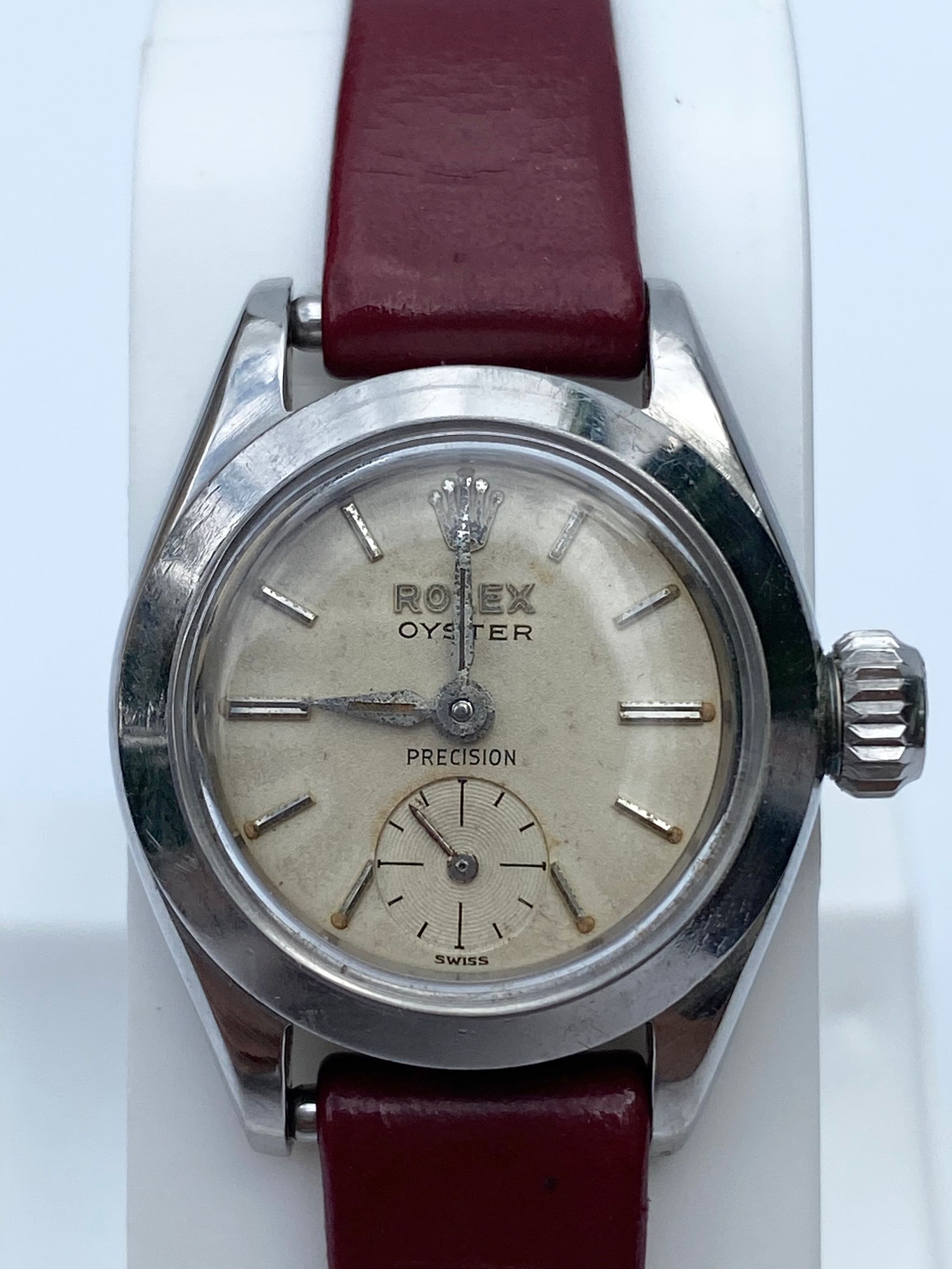 1950's Rolex Oyster Speedking Precision, Vintage Stainless Steel