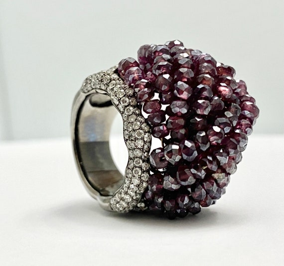 Umbalite garnet ring deals