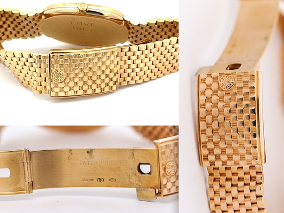 パテックフィリップPATEKPHILIPPE 24 k18 レディース ゴールド PATEK PHILIPPE パテックフィリップ ゴールデンエリプス 腕時計 18金