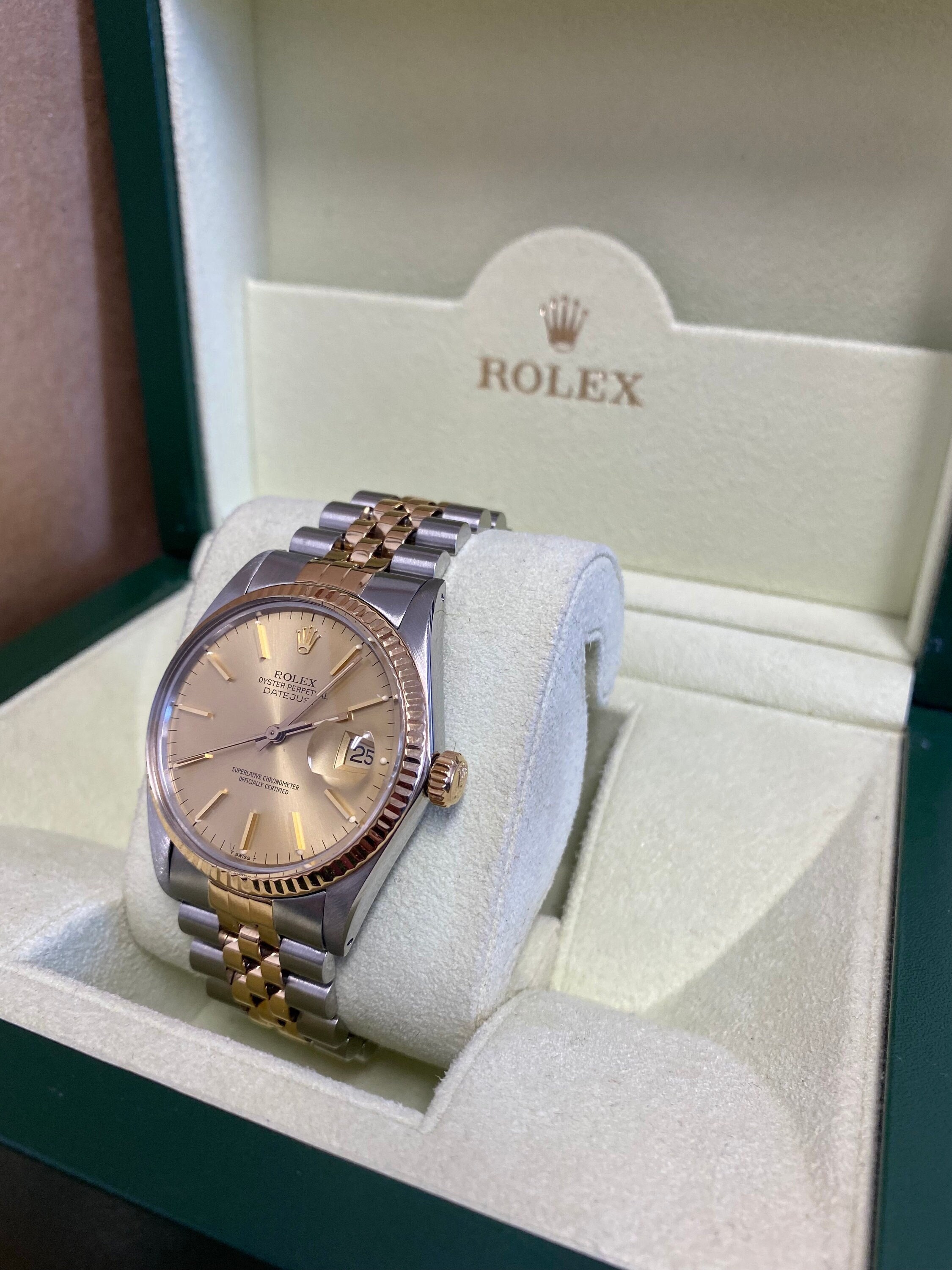 Two Tone Rolex Datejust With Jubilee Band, Datejust Rolex Two Tone Rolex Datejust With Jubilee Band, Datejust Rolex