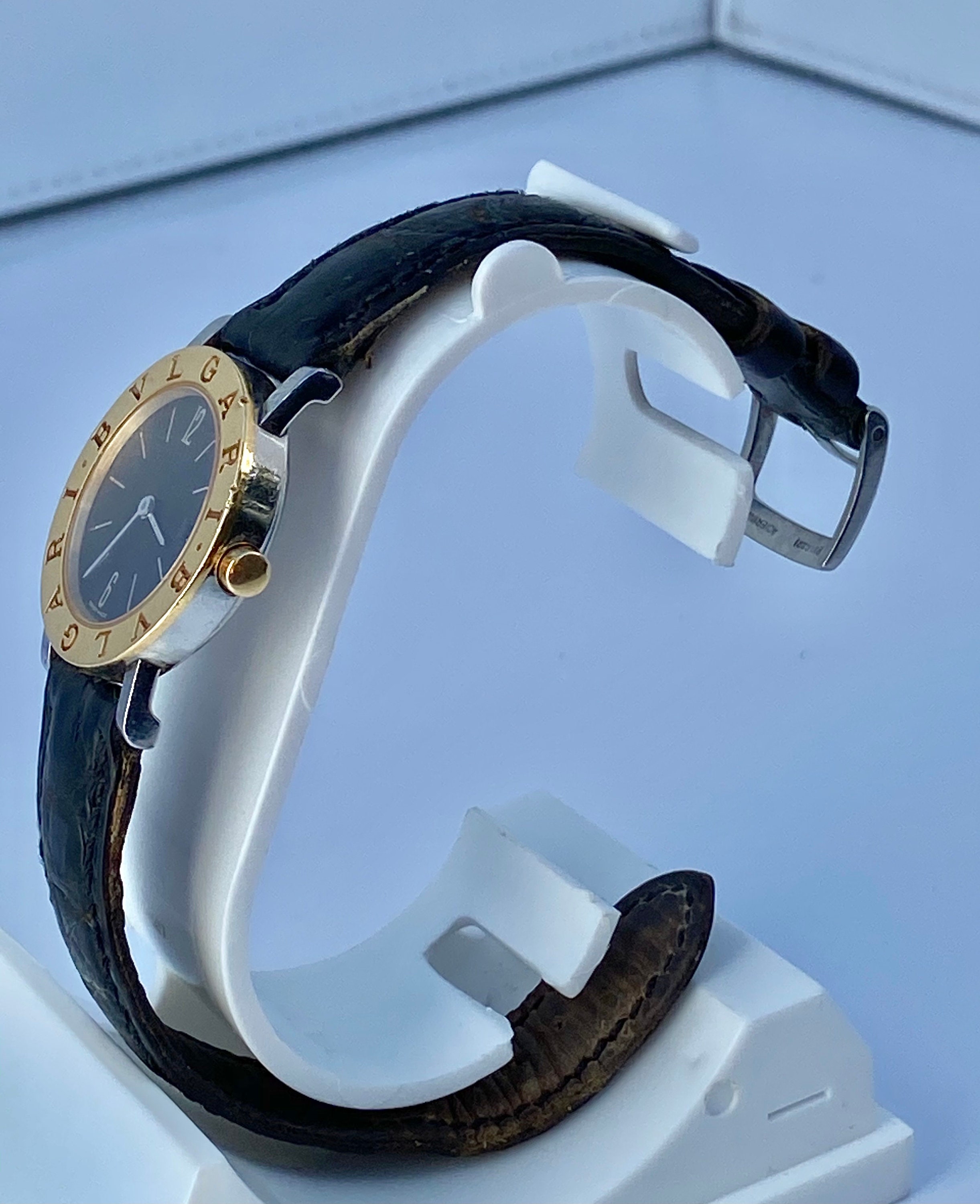 ブルガリ ブラックダイヤル BB26SSD BVLGARI - ブルガリ ブルガリブルガリ 腕時計 BB26SSD クオーツ