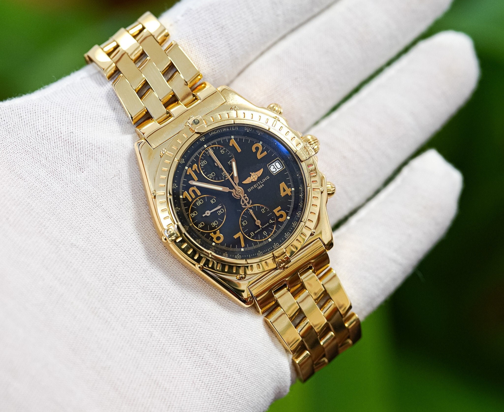 Breitling Watch 1884 - Etsy Breitling Watch 1884 - Etsy