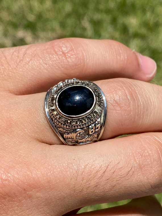 Custom Silver Class Ring, Custom College Graduation Rings, University Class  Ring, Silver Class Ring, Mens Graduation Rings, Custom Grad Ring - Etsy