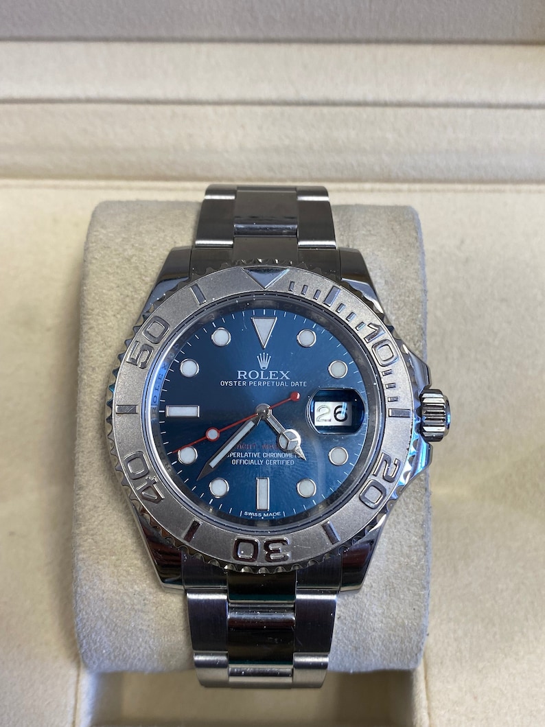 rolex yacht master 2 blue face