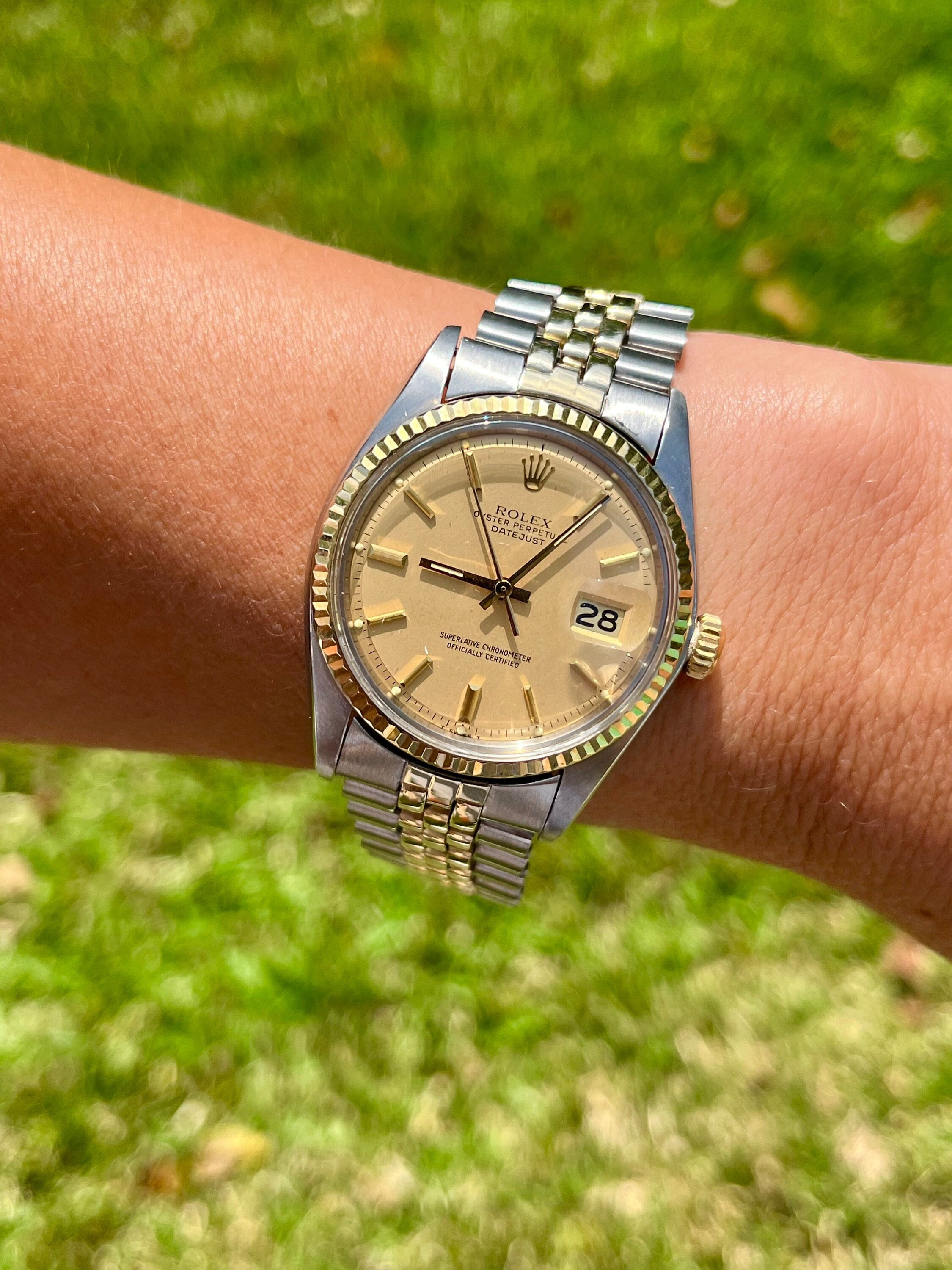 ヴィンテージ ロレックス デイトジャスト ツートン 36 mm ヴィンテージ ロレックス デイトジャスト ツートン 36 mm