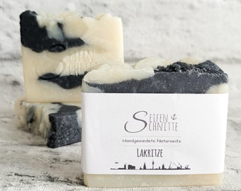 Natural soap/soap "Liquorice" 90g, vegan, palm oil-free, handmade