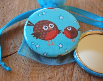 Pocket Mirror bird.. Bird.... Tschirp