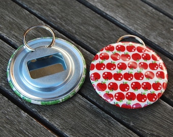 Key ring Apple Bottle opener