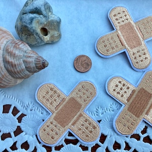 Iron-on patch application plaster double plaster bandage application patch plaster
