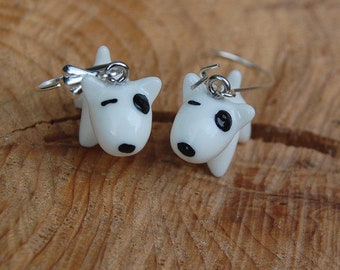 Earrings Bull Terrier Bull Terrier earrings