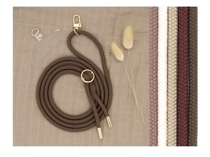 Lot De 2 Chaînes/dragonnes Pour Smartphone - Longueur Ajustable Pour Cou Ou Poignet - Compatible Tous Téléphones, Avec Inserts De Fixation