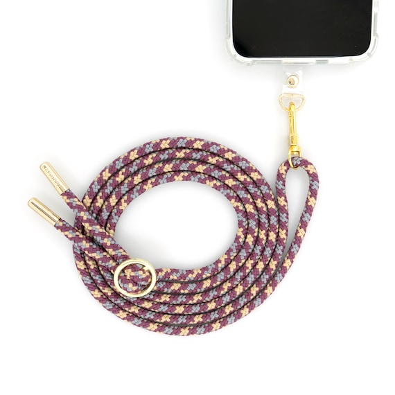 Cadena For Teléfono Móvil Con Cordón Y Perlas Cortas | Meses Sin Interés
