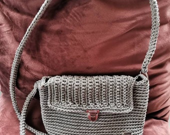 Bag in silver-grey