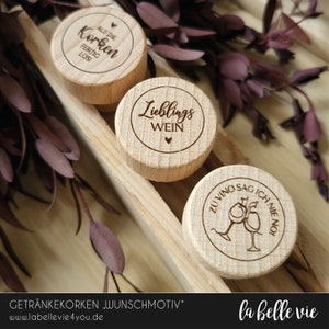 Personalized cork / bottle cork / wine cork / champagne cork reusable