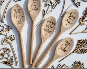 Personalized “cooking spoon” with your desired motif