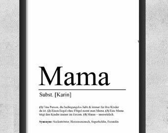 Print "Mama Duden" 21 x 29.7 cm