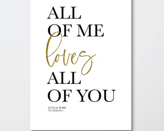 Print "ALL OF ME"